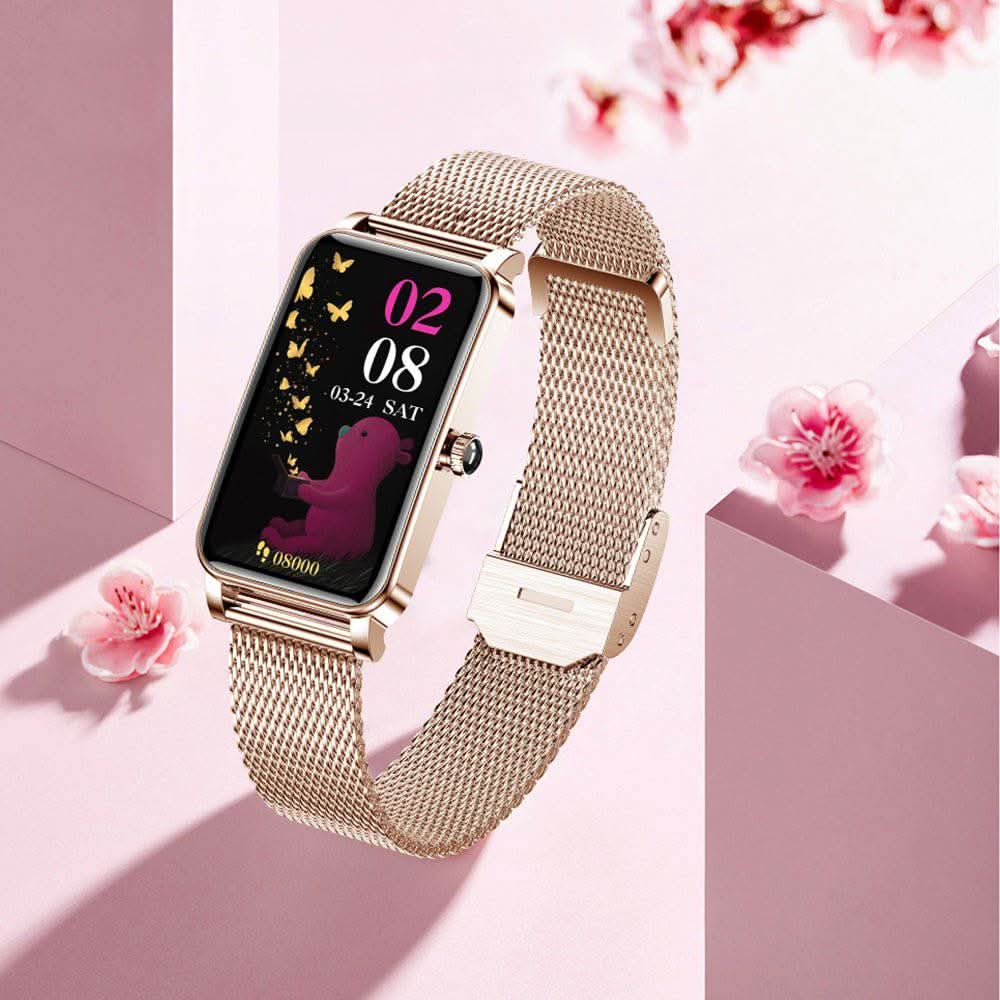 Kvinnors Smartwatch med Träningsspårning och Vattentålig Design 4