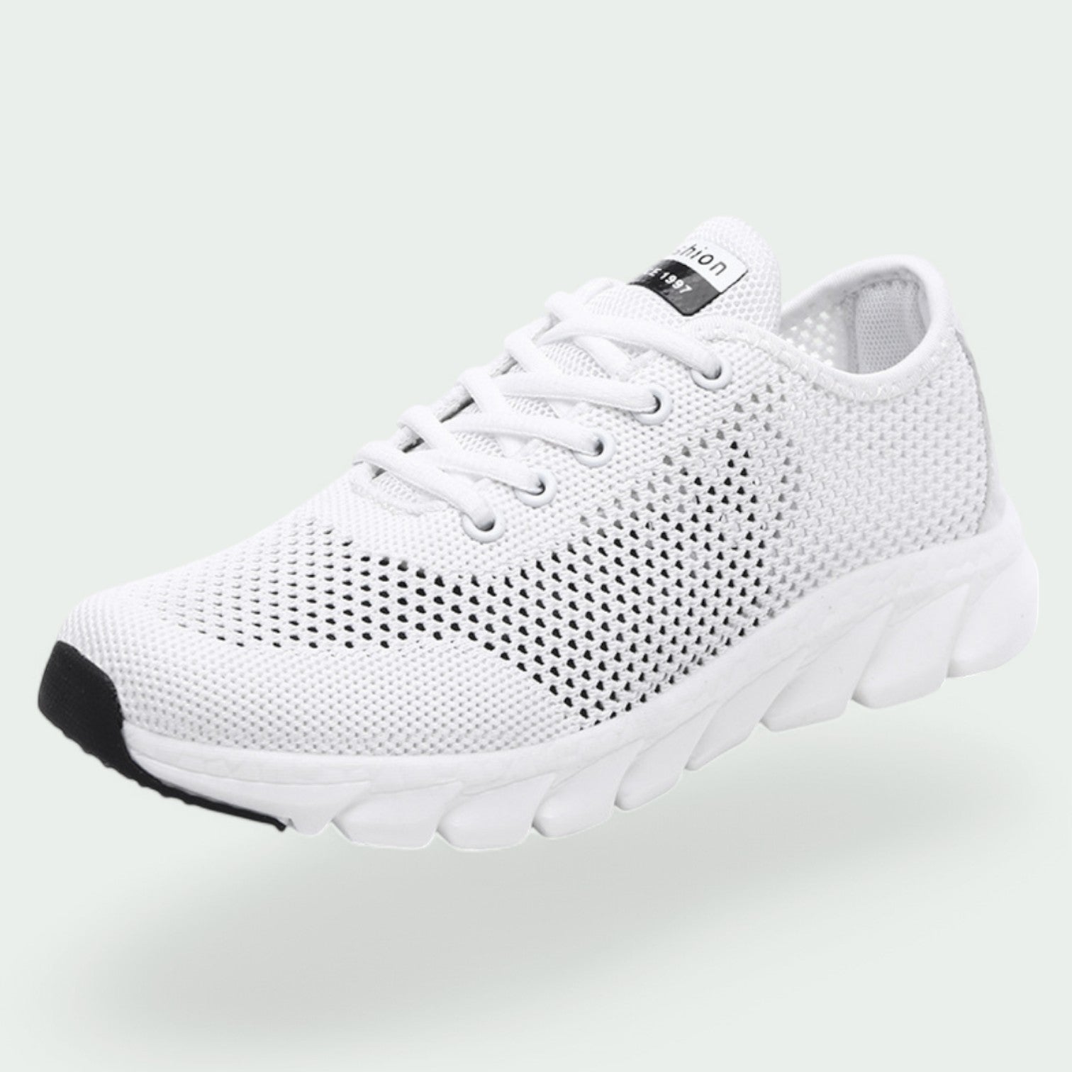 Kvinnors Sneakers Andningsbart Material Ortopedisk Stöd Gummisula 3