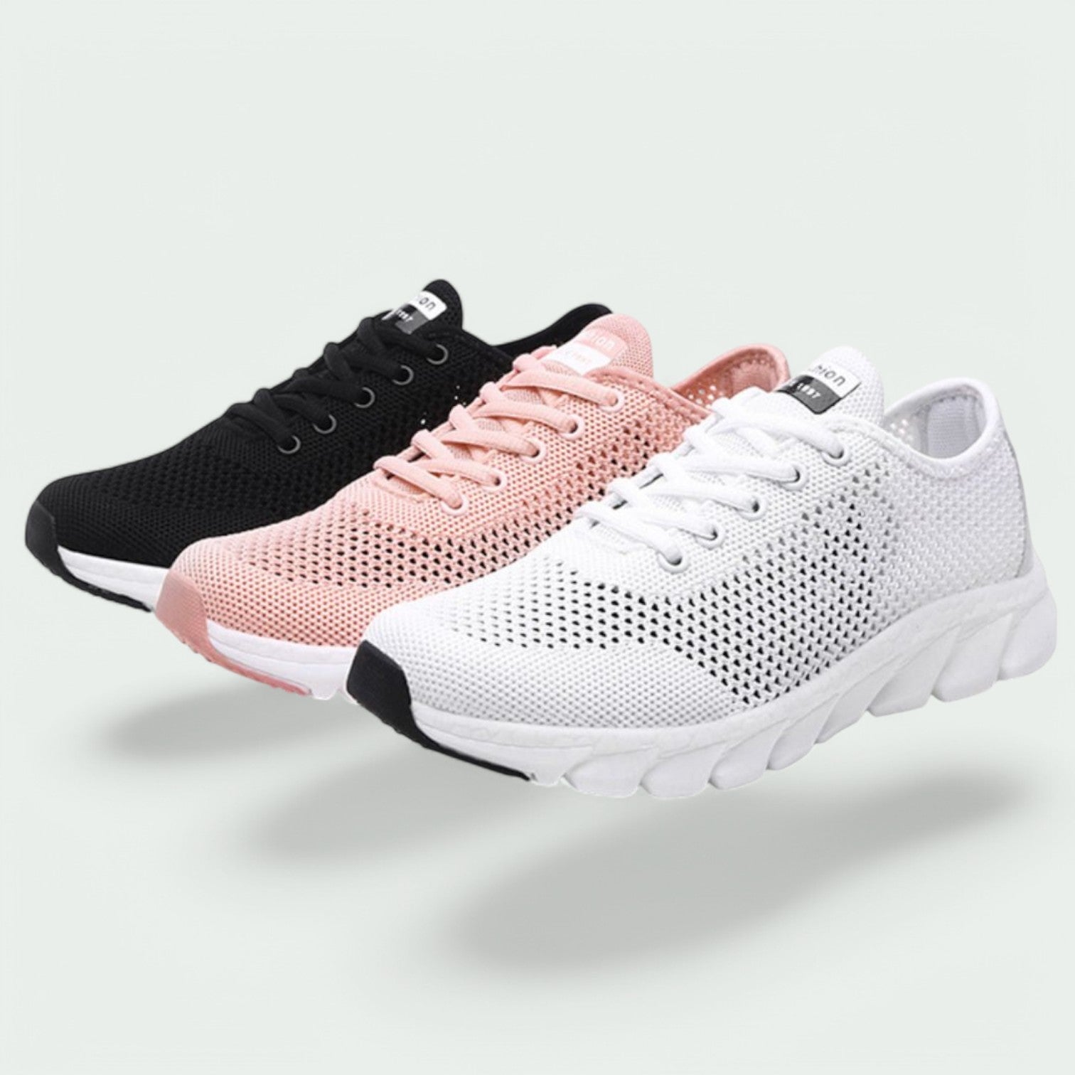 Kvinnors Sneakers Andningsbart Material Ortopedisk Stöd Gummisula 6