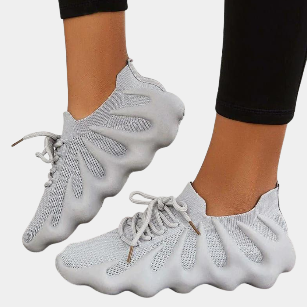 Kvinnors Sneakers Med Flexibel Ovandel för Sport och Fritid 4