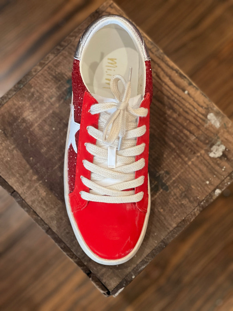 Kvinnors Sneakers Sportig Design Textil 1