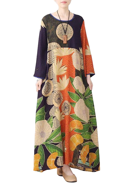 Kvinnors Sommarklänning med Patchwork Design 2