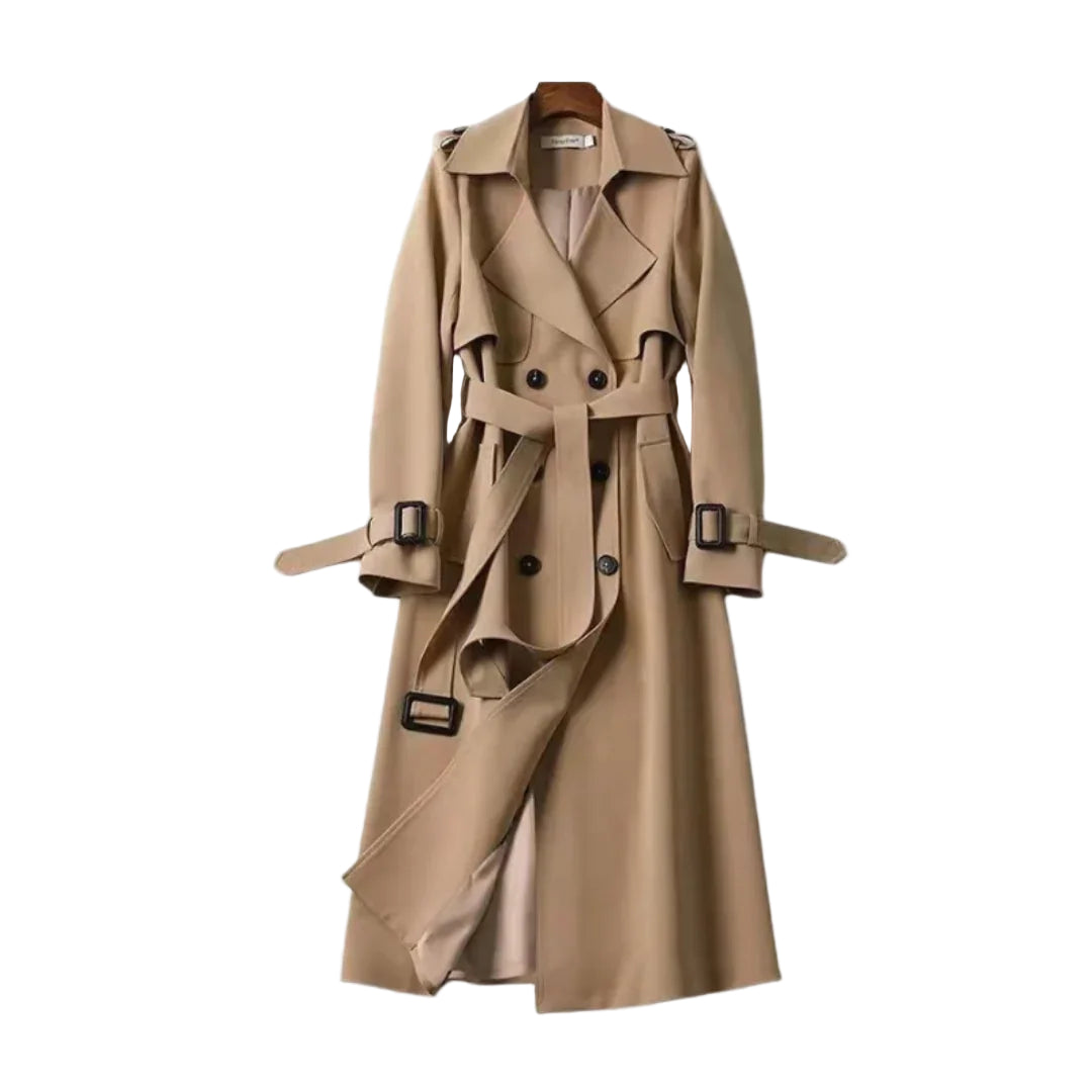 Kvinnors Trenchcoat Klassisk Stil 0