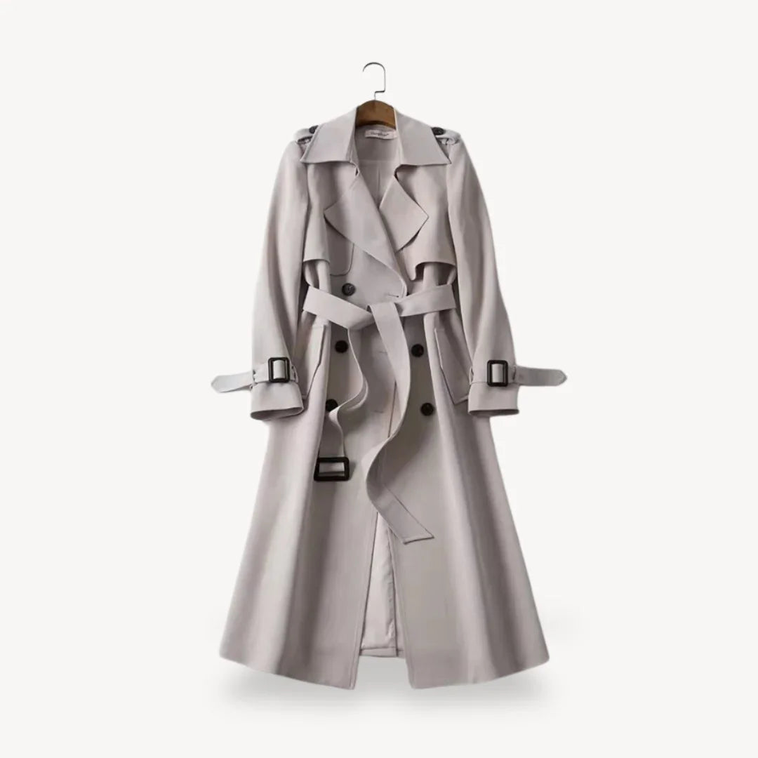 Kvinnors Trenchcoat Klassisk Stil 2