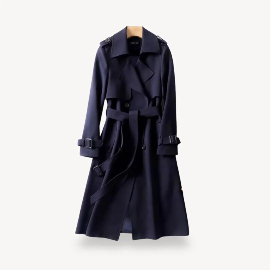 Kvinnors Trenchcoat Klassisk Stil 6