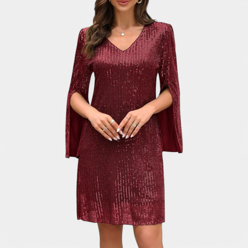 Kvinnors Tunikaklänning med Pärlor Ample Polyester 9