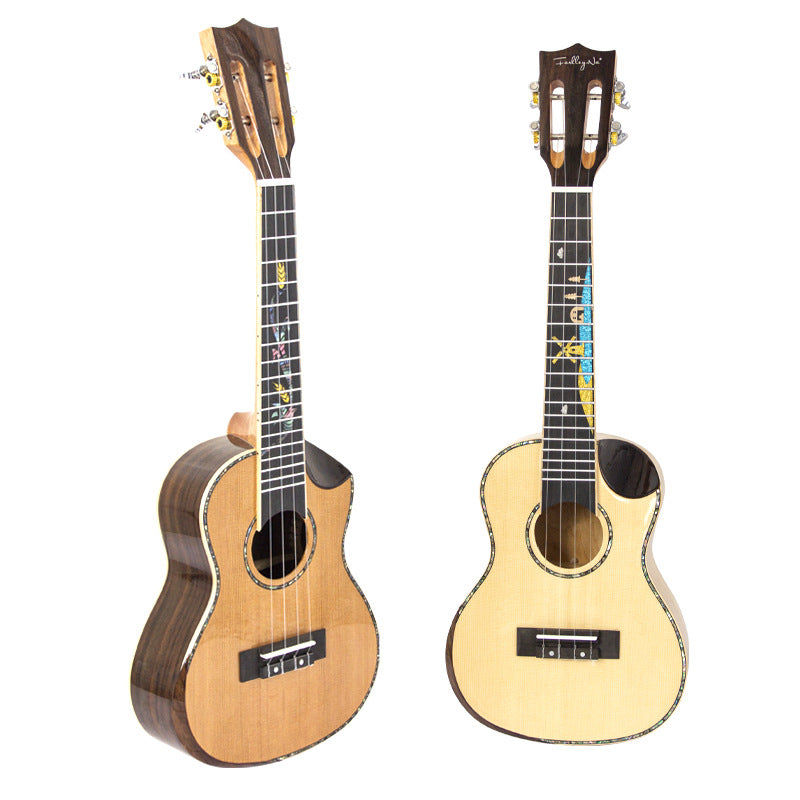 Kvinnors Ukulele Klassisk Design Resevänlig 1
