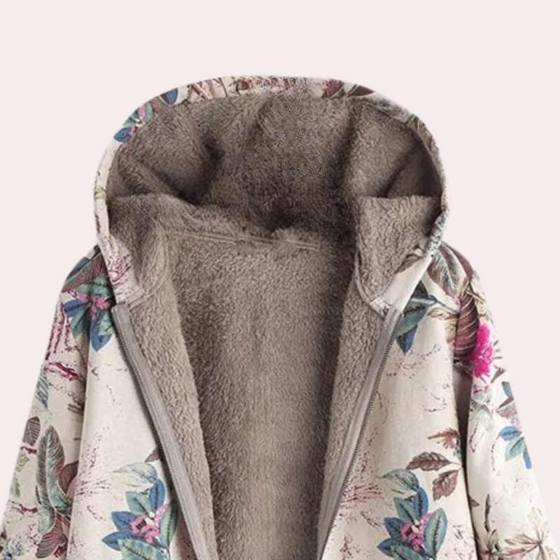 Kvinnors Vinterjacka i Mjuk och Varm Design 7