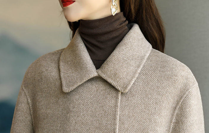 Kvinnors Vinterjacka med Skräddad Passform 3