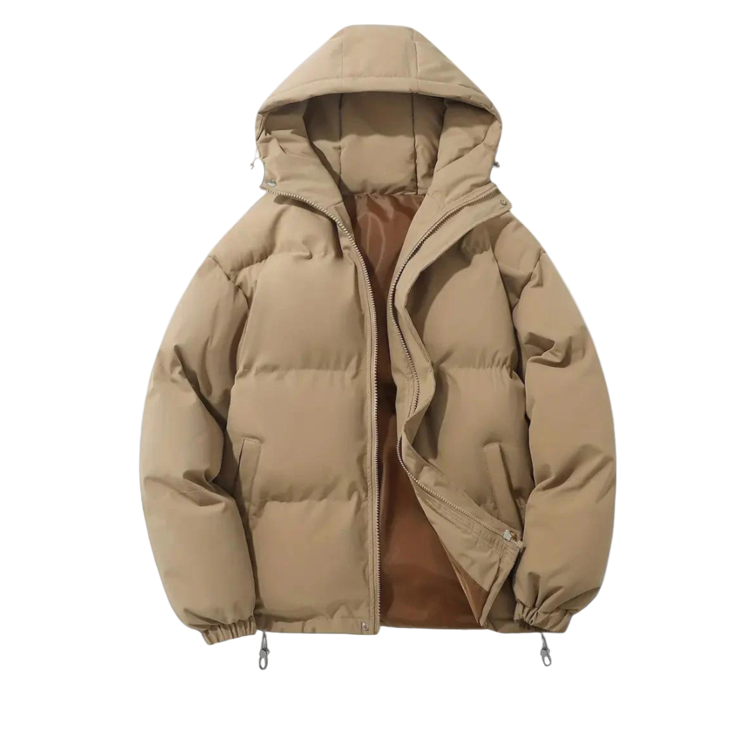 Kvinnors Vinterkappa med Huv 0