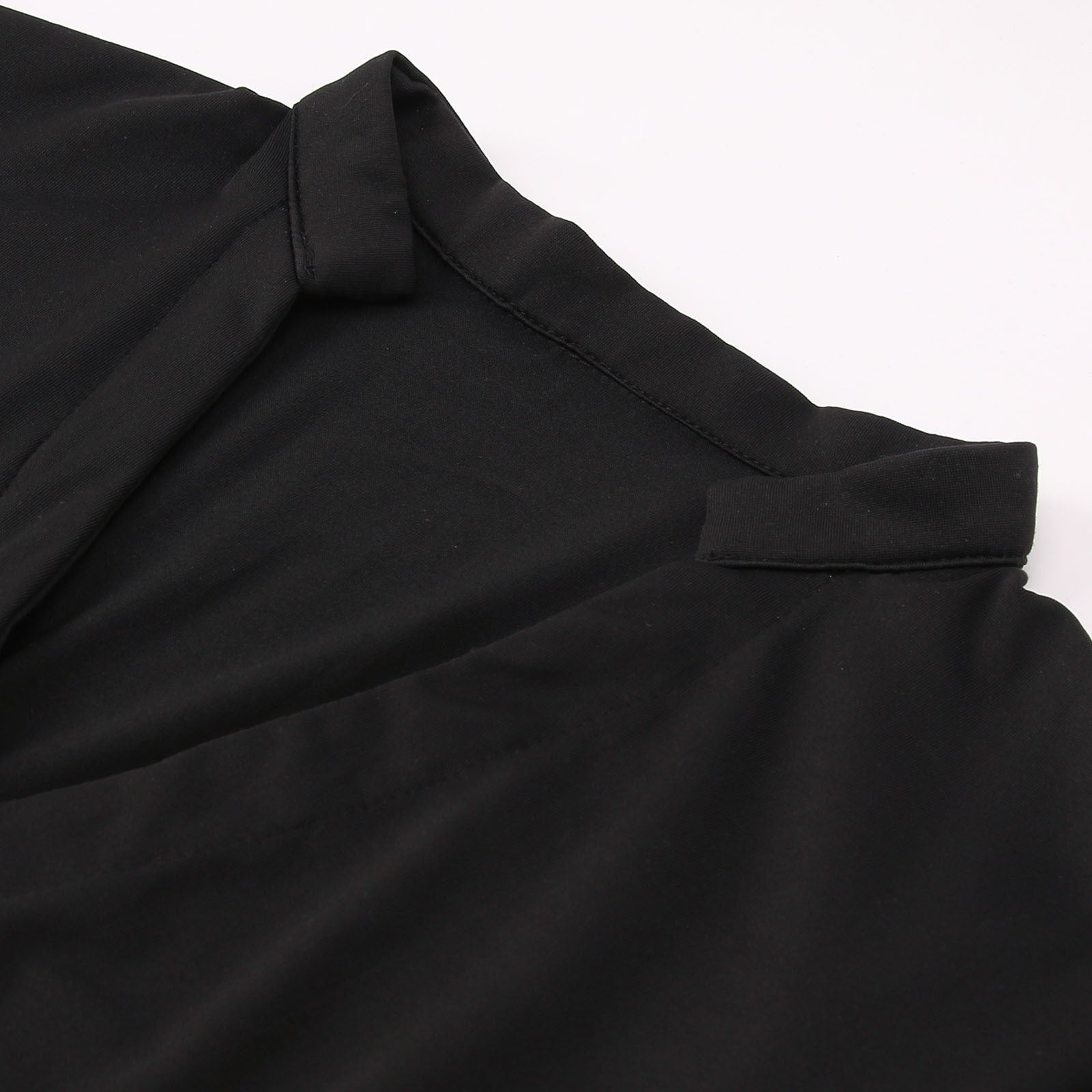 Kvinnors Vit Blus med Volangärmar i Traditionell Stil 3