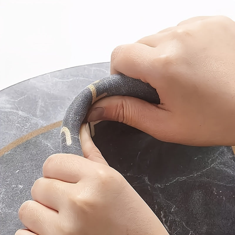 L-formad Köksmatta Med Halkfri Bas För Komfort Och Stil 9