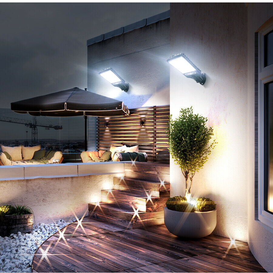 LED-Gatulampa Solcellsdriven 2