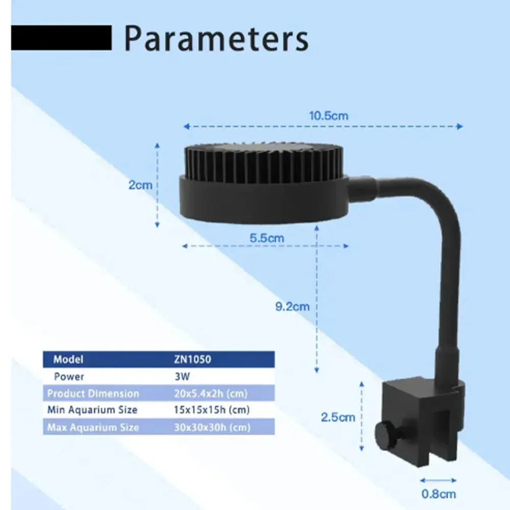 LED-lampa för Akvarium Full Spectrum 3