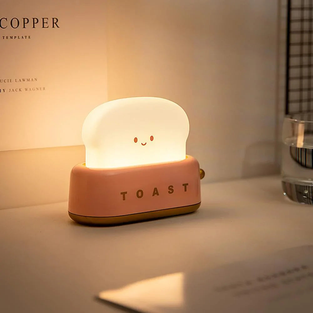 LED Nattlampa Brödrost Design 4