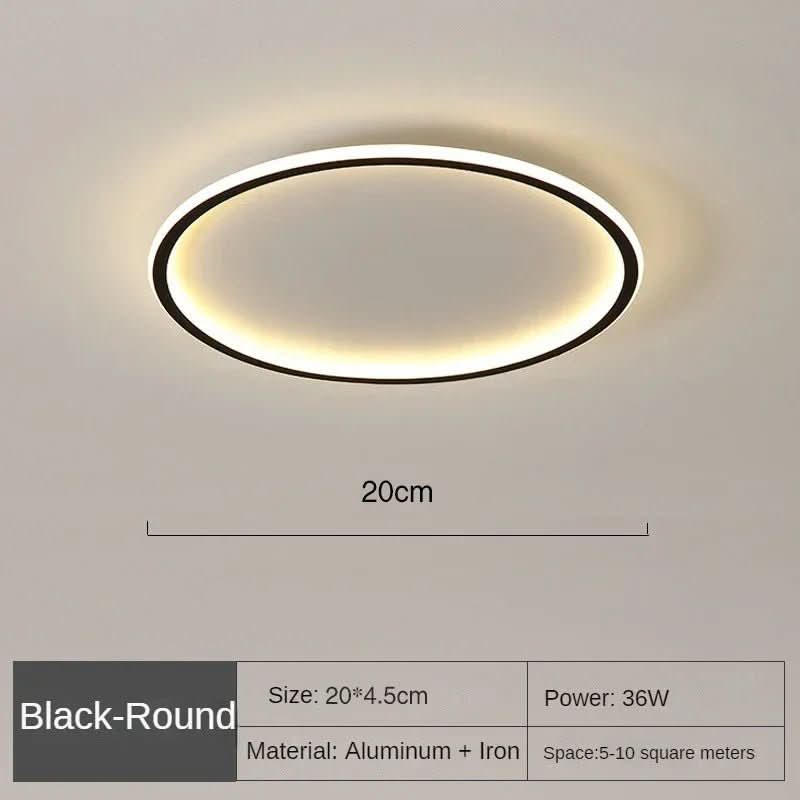 LED Taklampa Rund för Vardagsrum 5