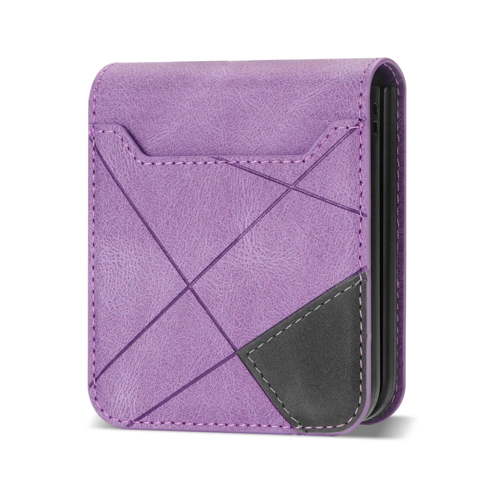 Läderplånboksfodral för Samsung Galaxy Z Flip 4