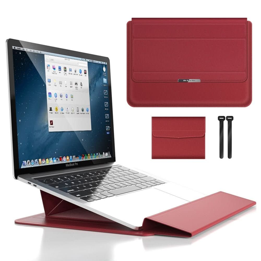 Laptop Sleeve för Bärbar Dator med Multifunktionell Design 13