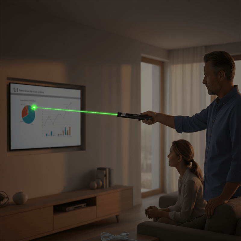 Laserpekare med Justerbar Fokus för Utomhusaktiviteter 1