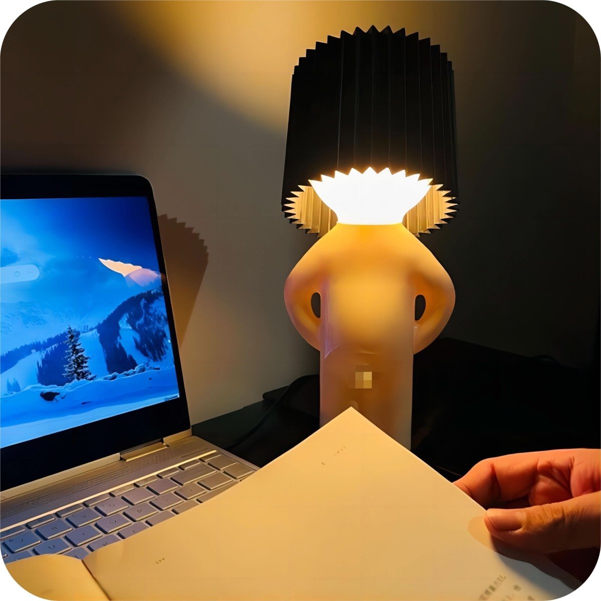 Lekfull LED-lampa för inredning 4