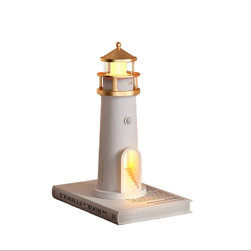 Lighthouse Ambient Lampa med Bluetooth och Projektion för Hemmet 1
