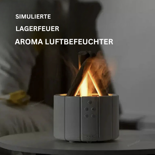 Luftfuktare med Simulerad Lägereld för Rummet - Perfekt för Sovrum och Avkoppling 7