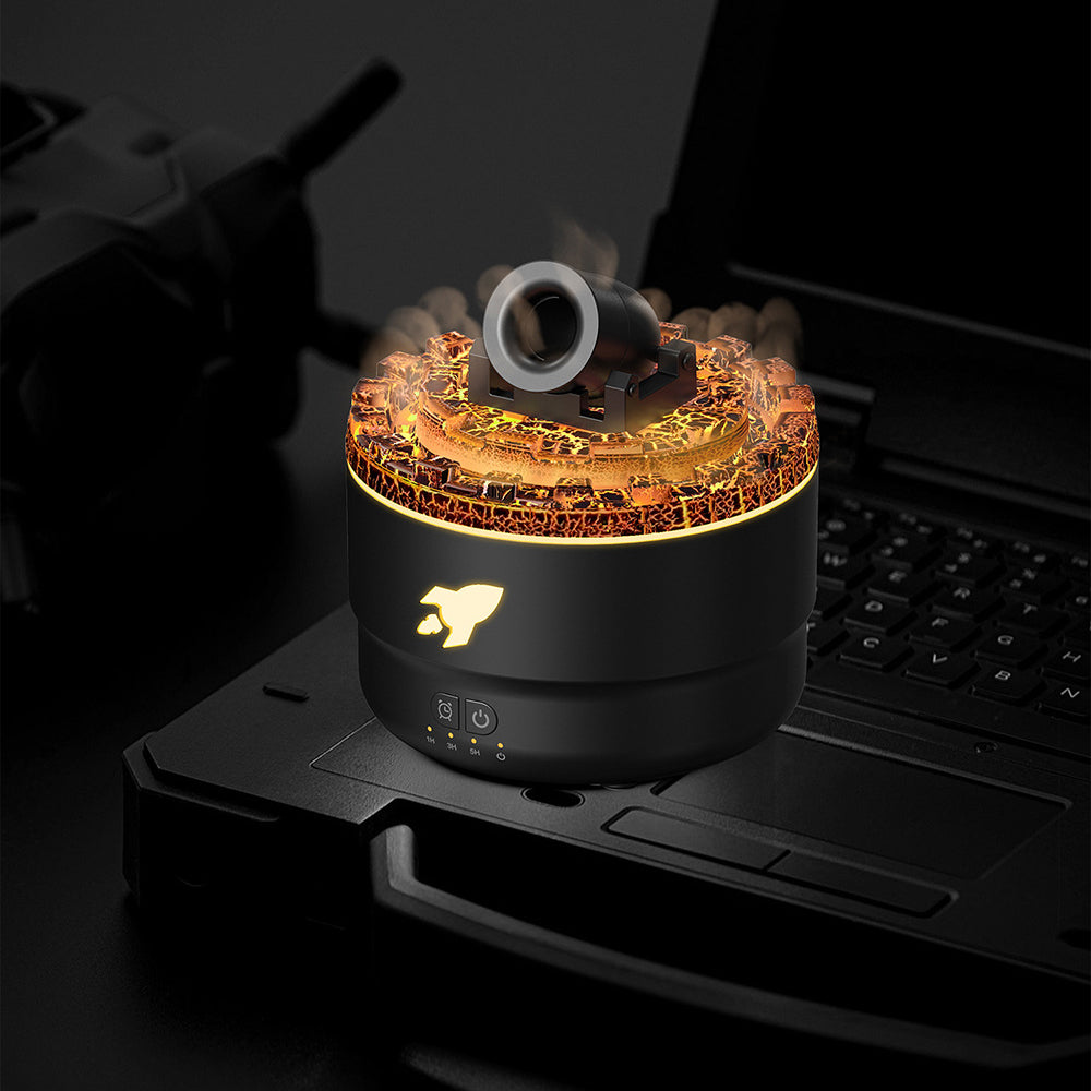 Luftfuktare och Aromspridare med Lavaeffekt 1