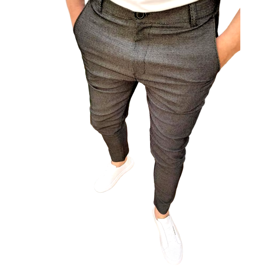 Mäns Affärsbyxor Klassisk Stil 0