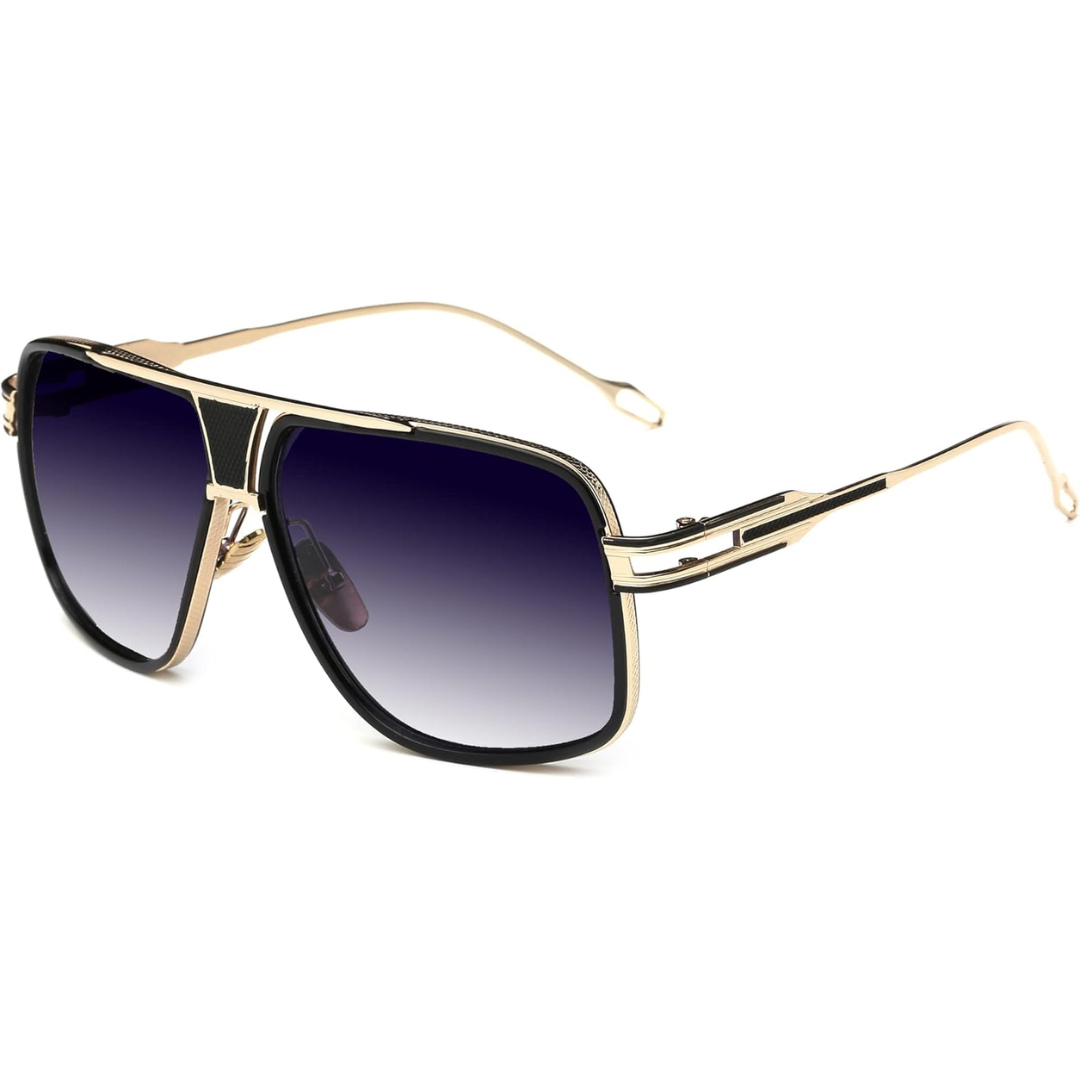 Mäns Aviator Solglasögon Med UV-skydd Tidlös Design 3