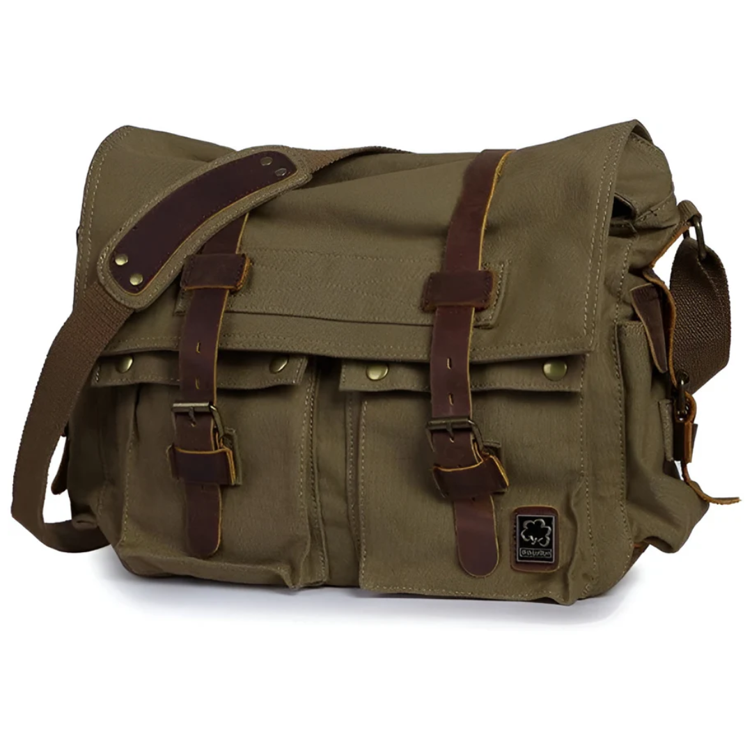Mäns Axelväska Urban Stil Rymlig Crossbody Design 3
