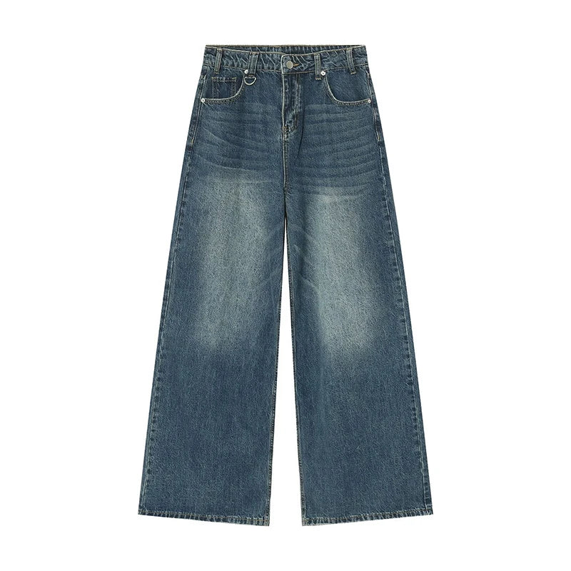 Mäns Baggy Jeans Y2K Stil 6