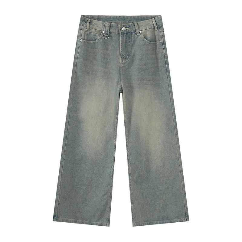 Mäns Baggy Jeans Y2K Stil 8
