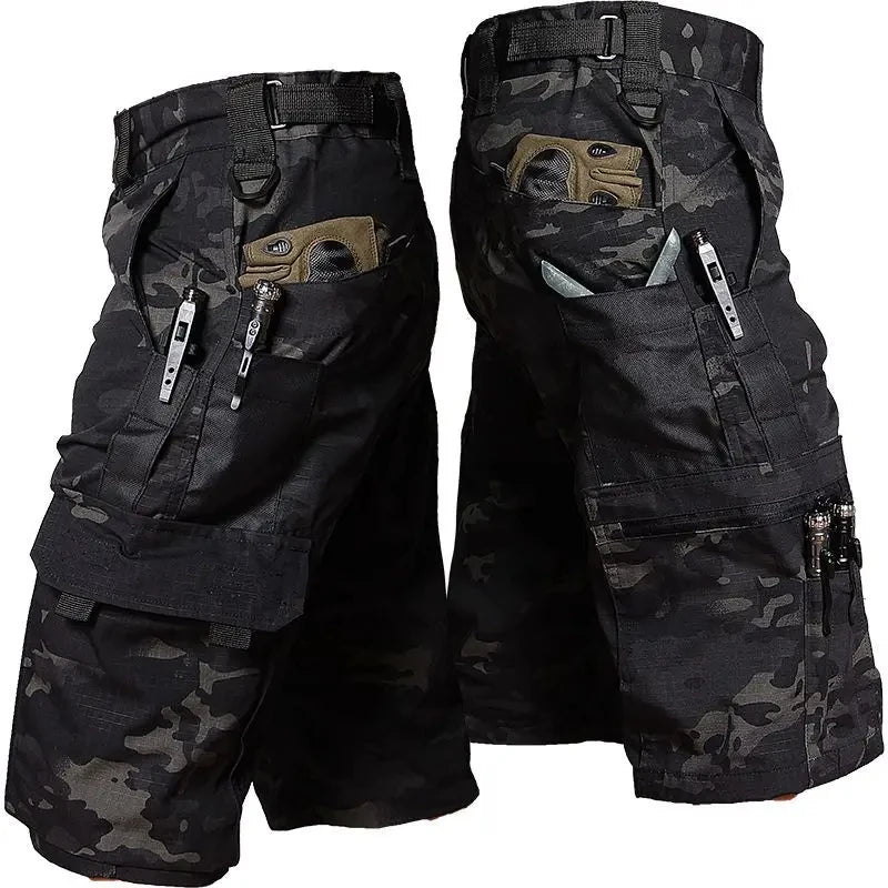 Mäns Bermuda Shorts Kamouflage Stil 5