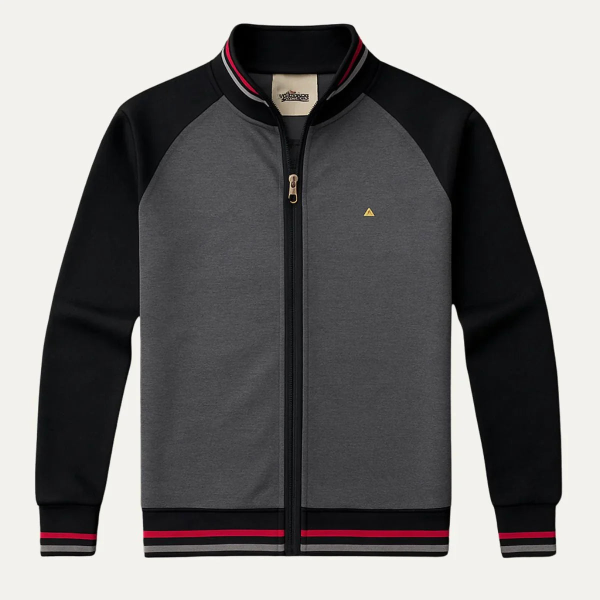 Mäns Cardigan med Dragkedja 2