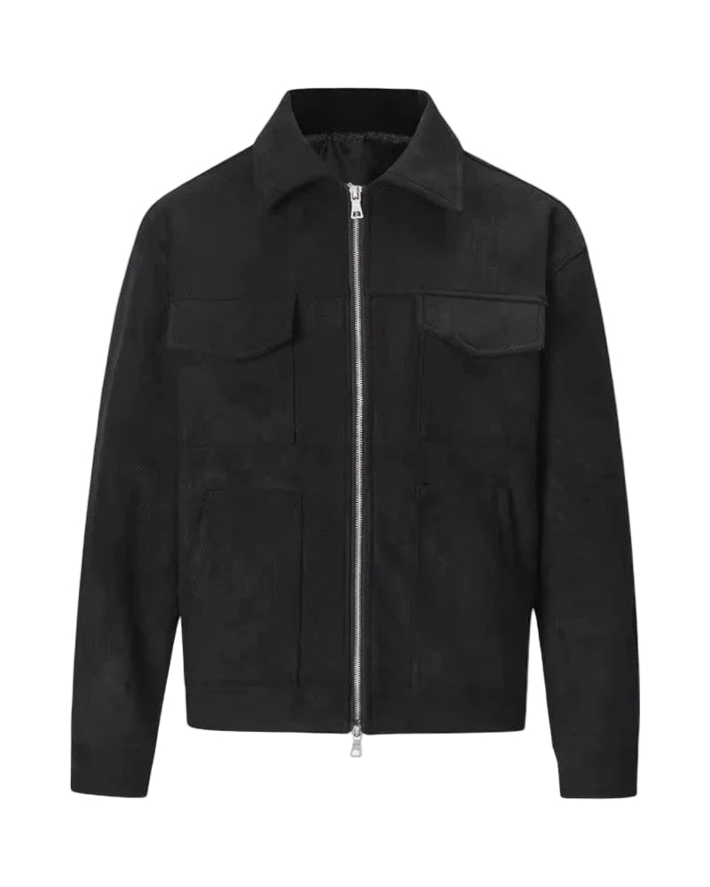 Mäns Casual Jacka med Dragkedja 0