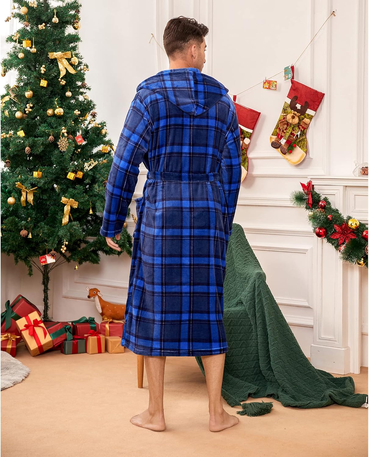 Mäns Lång Badrock Fleece 2