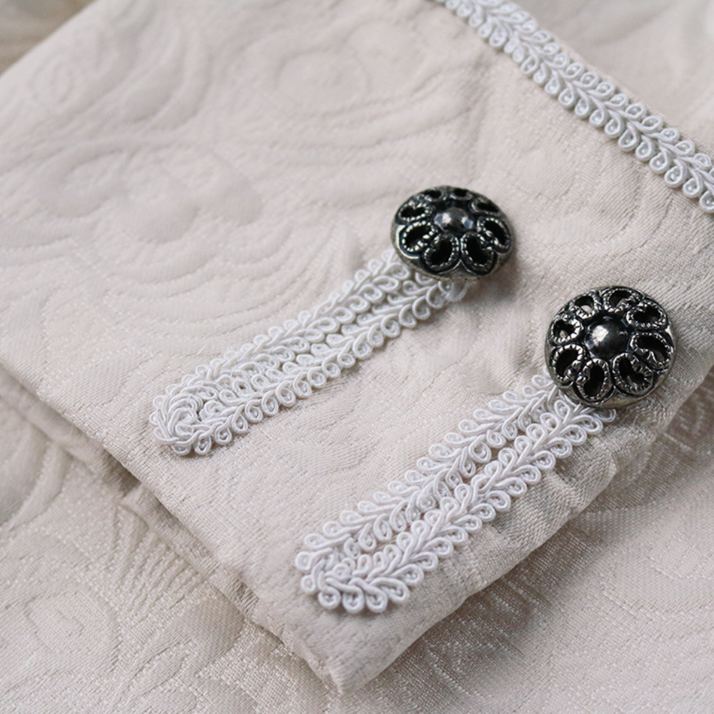 Mäns Lång Kappa Medeltidsstil Komfortabel Passform 4