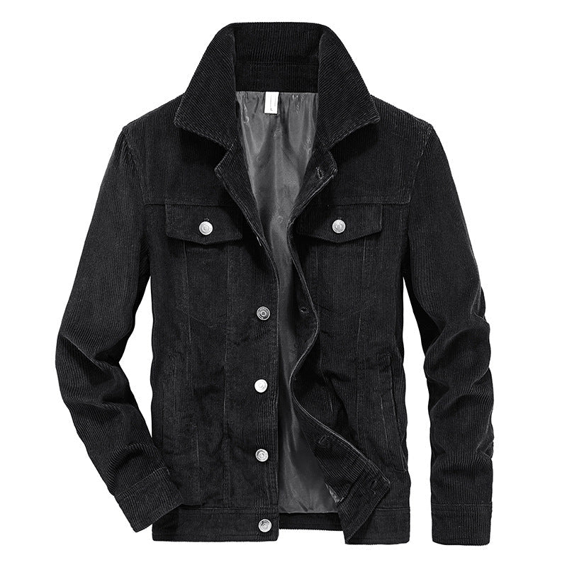 Mäns Manchesterjacka Casual Stil 3