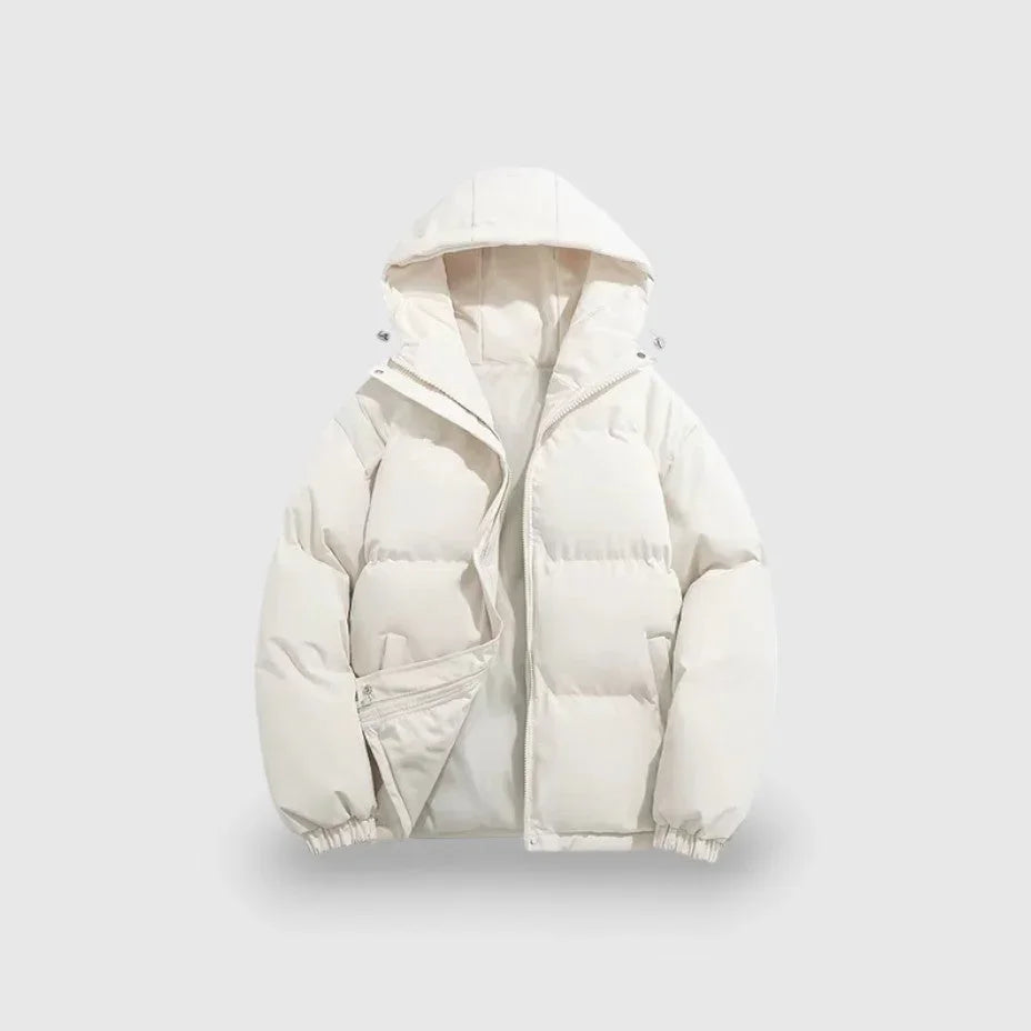 Mäns Parka Jacka Vinterstil Modern Design 4