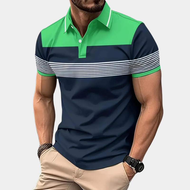 Mäns Polo Skjorta Stilren Modern Design för Alla Tillfällen 5