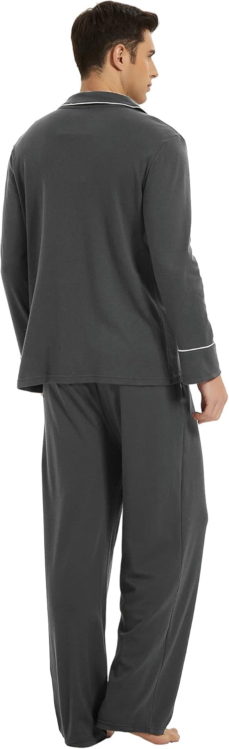 Mäns Pyjamas Set Klassisk Stil 6