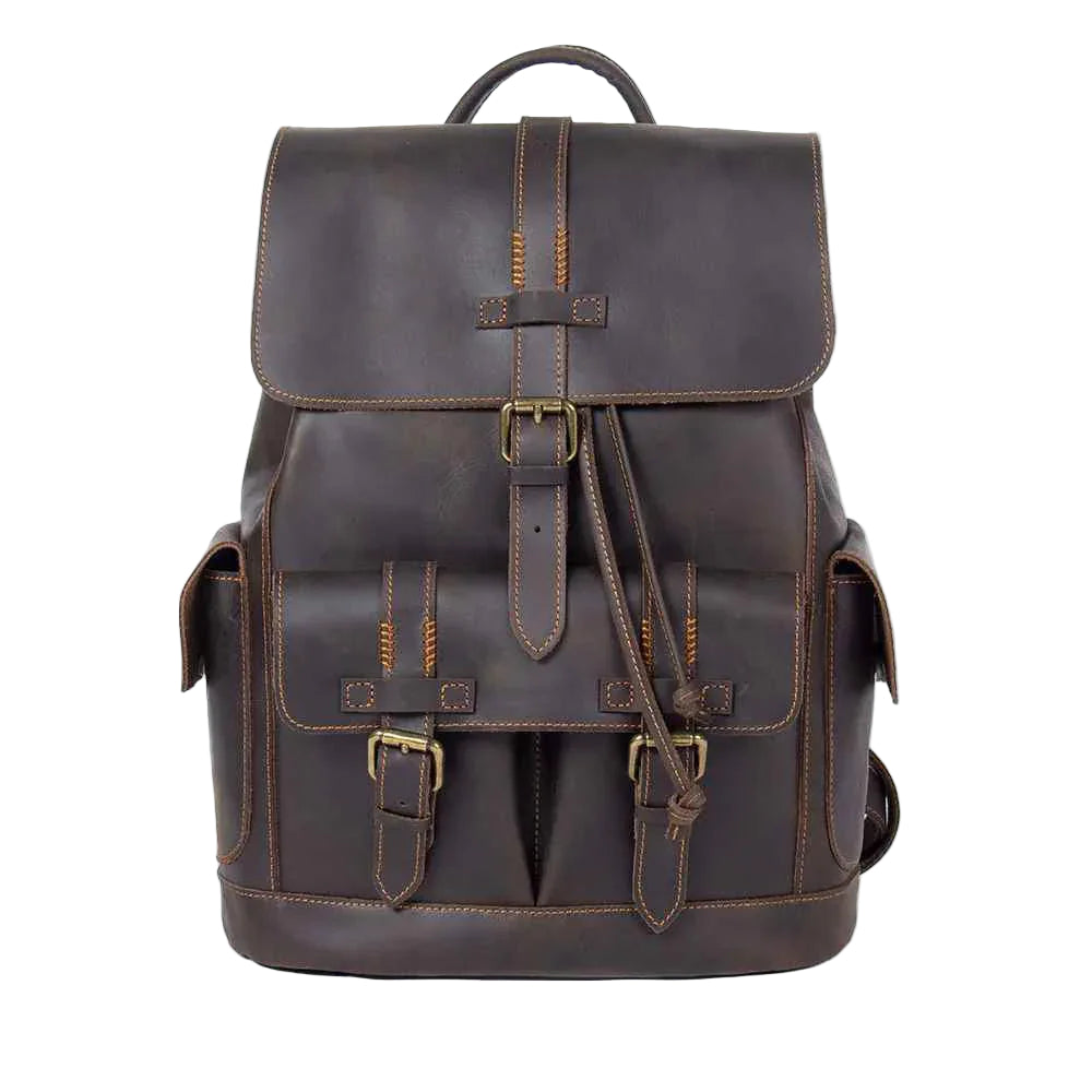 Mäns Ryggsäck med Spänne Tidlös Design 0