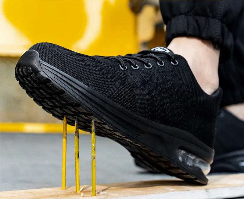 Mäns Säkerhetsstövlar Robust Design med Ståltå 2