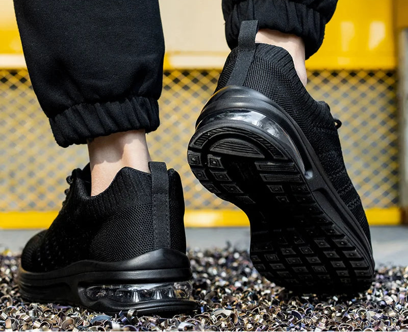 Mäns Säkerhetsstövlar Robust Design med Ståltå 3