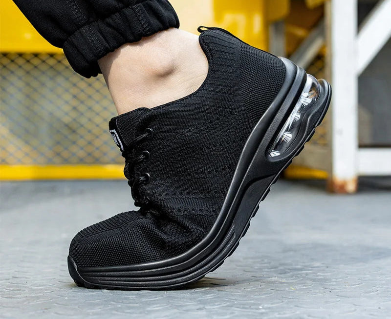 Mäns Säkerhetsstövlar Robust Design med Ståltå 4