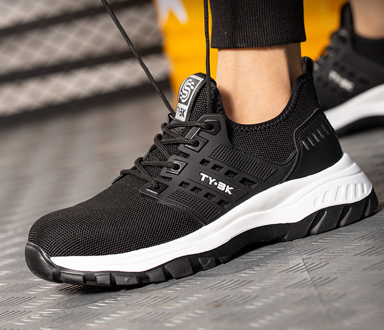 Mäns Skyddsskor För Arbete Med Halkfri Sula 5