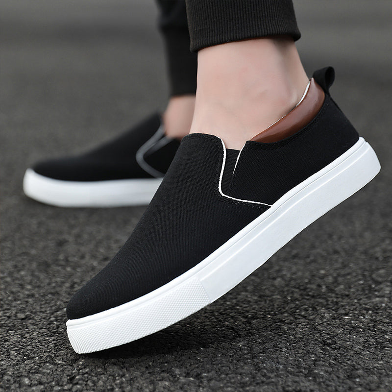 Mäns Slip-on Skor i Canvas 5