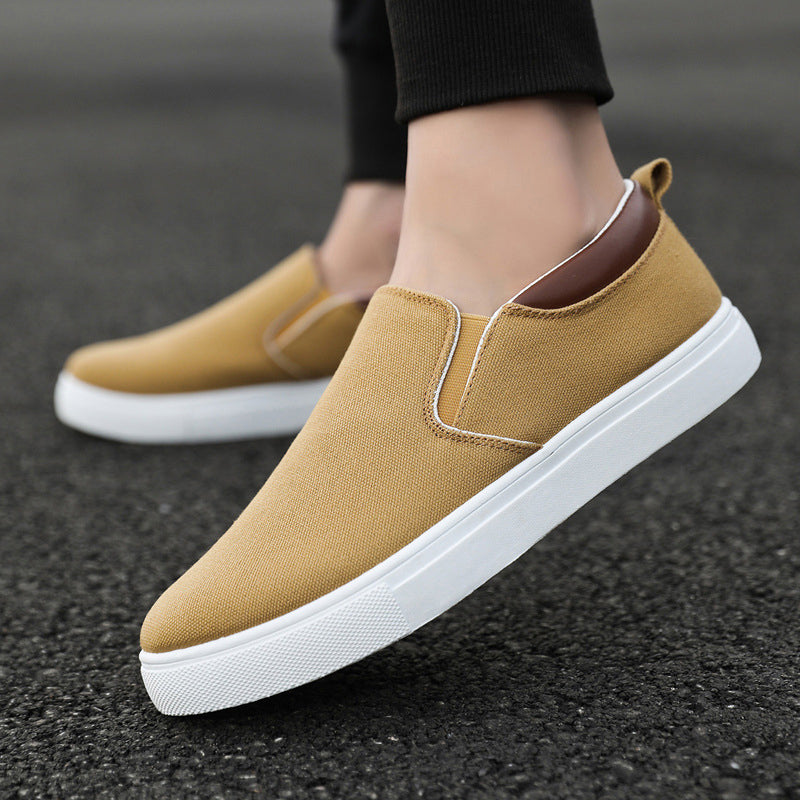 Mäns Slip-on Skor i Canvas 7