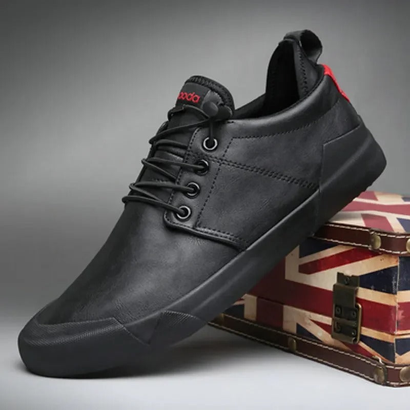 Mäns Sneakers Minimalistisk Stil 1