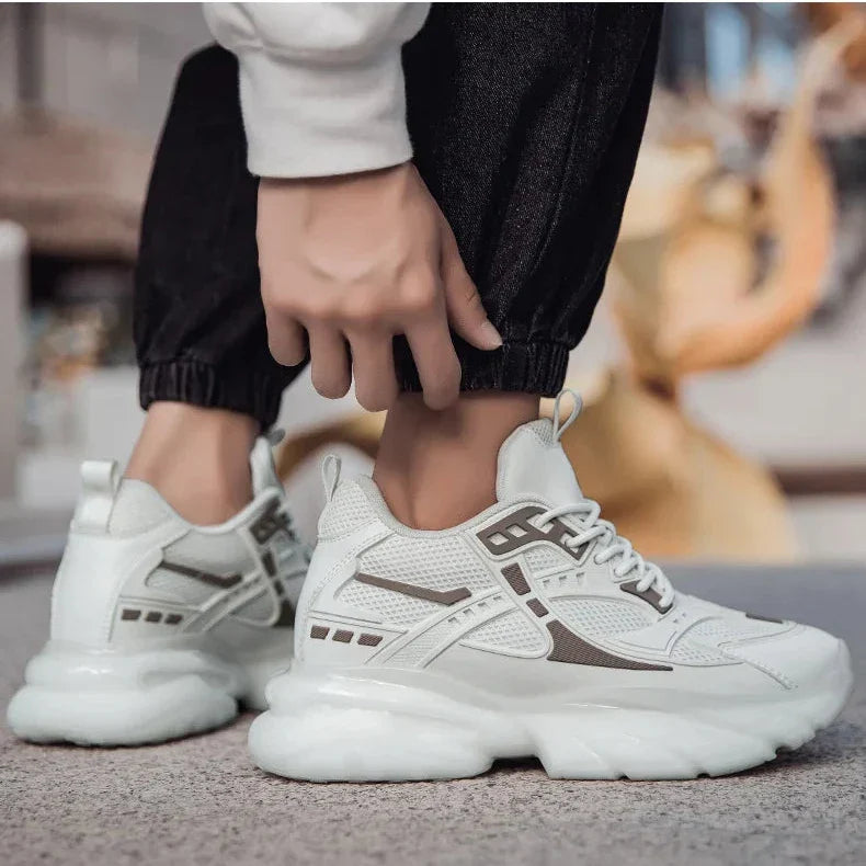 Mäns Sportskor Mesh Design för Aktiv Livsstil 0